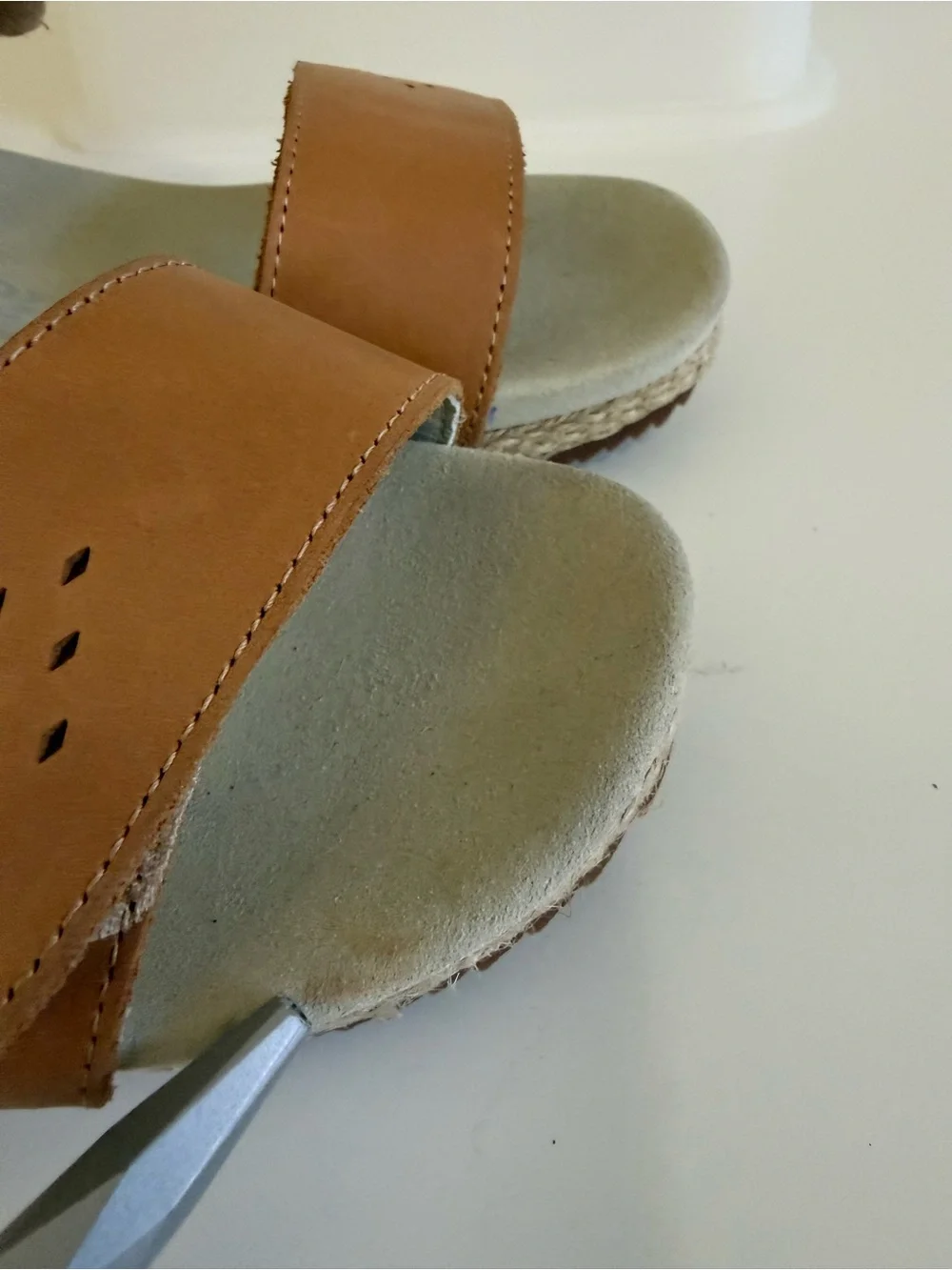 Propet | Madrid Strappy Espadrille Leather Wedge Sandals‎ | NWOT | 8
